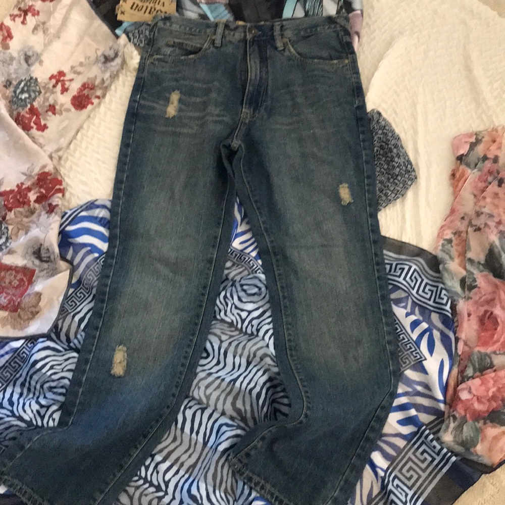 Avalon Vintage Men’s Blue Jeans NWT 31x30 - Picture 2 of 7